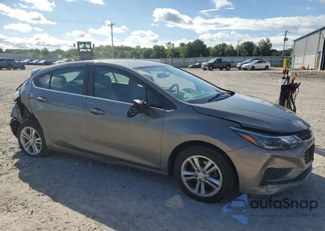 2018 Chevrolet Cruze Lt из США, поврежденный, VIN 3G1BE6SM9JS636450